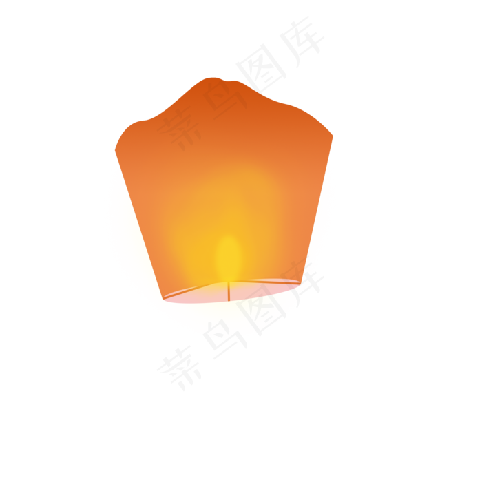 中元节孔明灯装饰