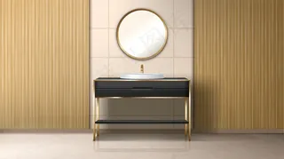 浴室锅炉热水器洗脸盆和浴缸