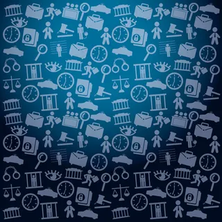 蓝色背景上的*图标矢量图 蓝色背景上的*图标矢量图