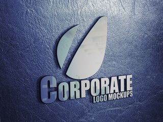 logo样机标志样机智能贴图