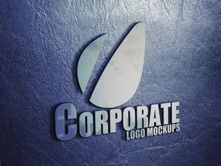 logo样机标志样机智能贴图