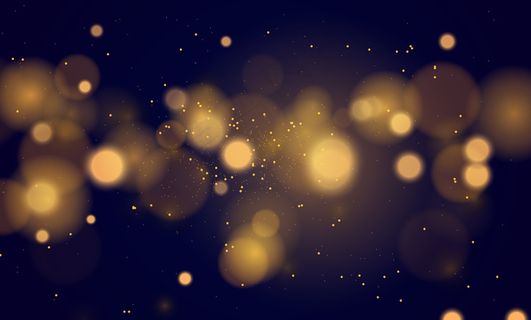 抽象的魔法背景，有波基灯光效果