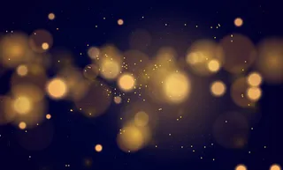 抽象的魔法背景，有波基灯光效果