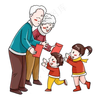 新年拜年压岁钱发红包