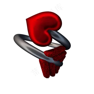 创意丘比特之箭png图