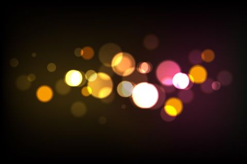 逼真的散景灯壁纸