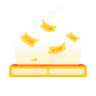 飘落优惠劵促销框