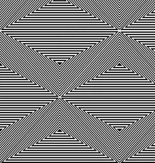 由三角形构成的黑白动态背景