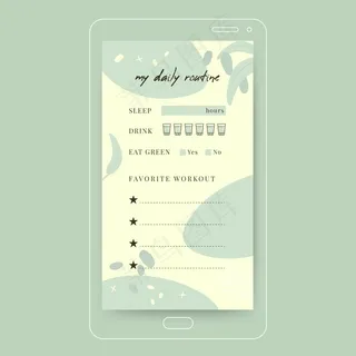 训练清单模板故事