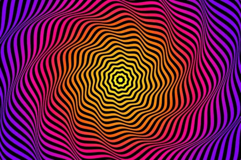 迷幻性视错觉背景