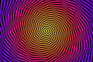 迷幻性视错觉背景