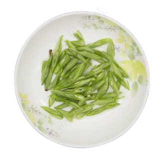 切开豆角配菜 切开豆角配菜