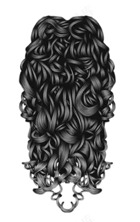 头发、假发、长发