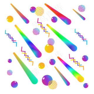 流体渐变电商装饰