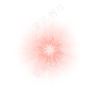 粉色情人节七夕节唯美光效元素