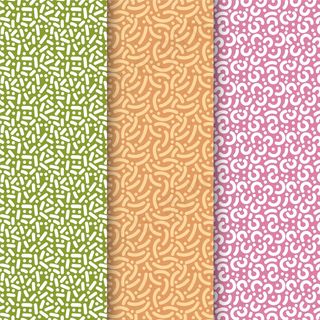 圆形线条图案系列