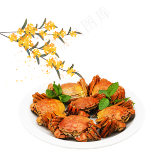 中秋中秋节大闸蟹