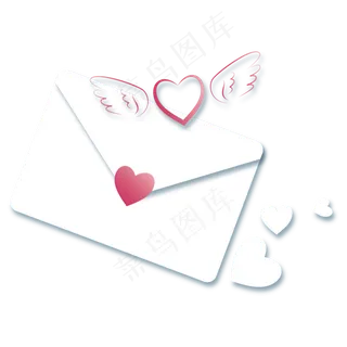 爱心与信封