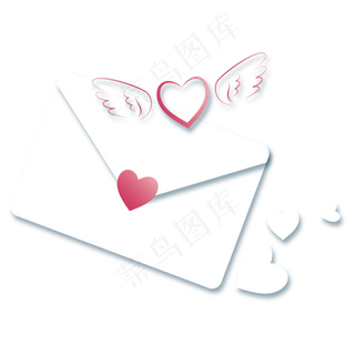 爱心与信封