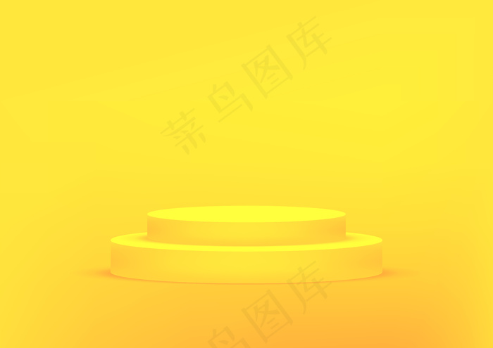空讲台工作室黄色背景