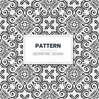 豪华曼荼罗图案。几何设计