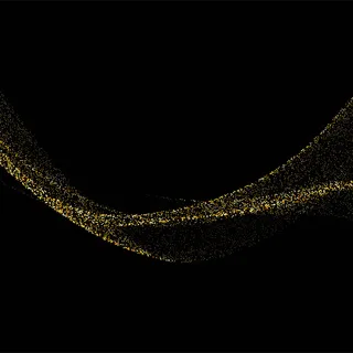 奢华背景，金色颗粒波浪背景