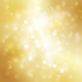 金色背景灯