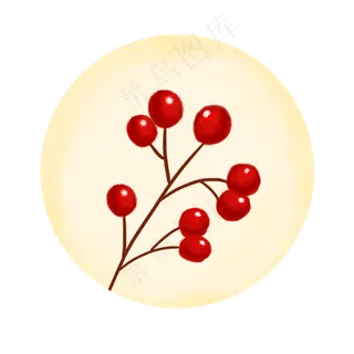 手绘秋季植物免抠插图 手绘秋季植物免抠插图