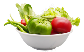 新鲜绿色有机蔬菜