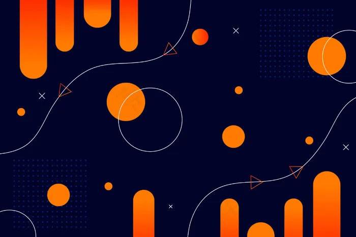 孟菲斯元素的抽象背景eps,ai矢量模版下载