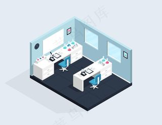 等距实验室图解