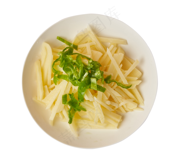 一盘土豆丝(1516X1333(DPI:300))psd模版下载