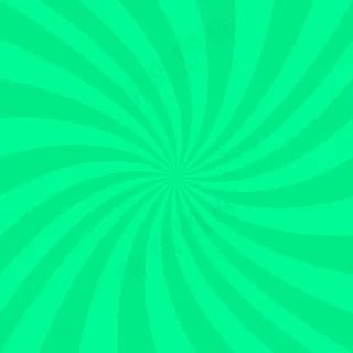 基于旋转光线的绿色抽象螺旋背景矢量设计