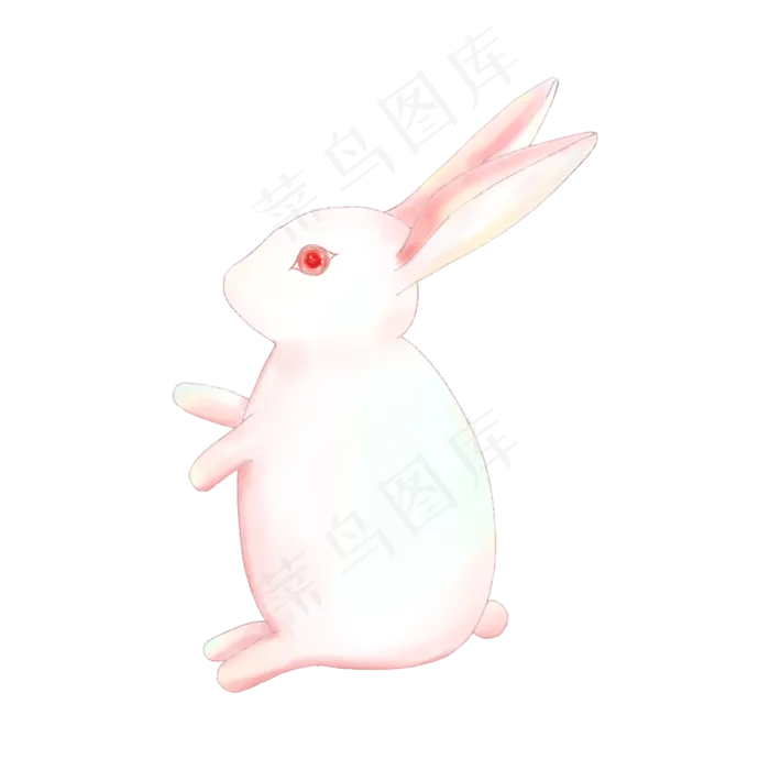 中秋节玉兔(2000X2000(DPI:300))psd模版下载