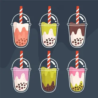 手绘泡茶香精包