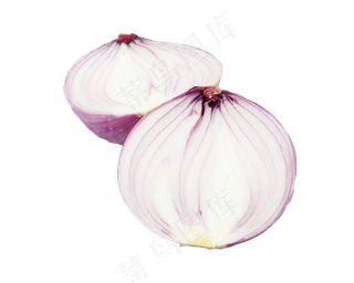 切开的蔬菜洋葱