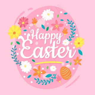 纸制复活节快乐概念