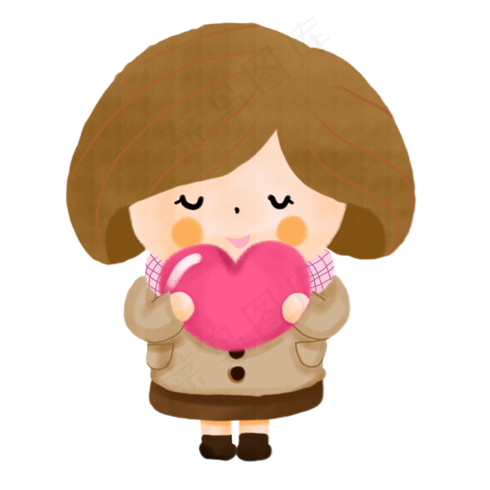 七夕情人节爱情情侣插画免费下载