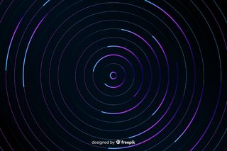 抽象彩色圆圈背景