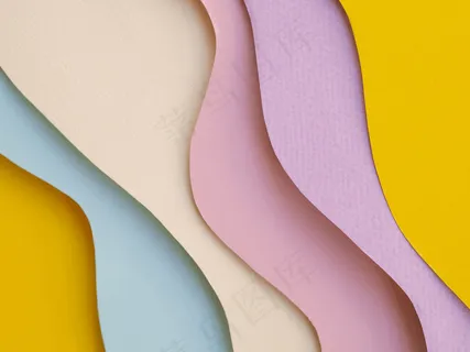 各种层次抽象纸波