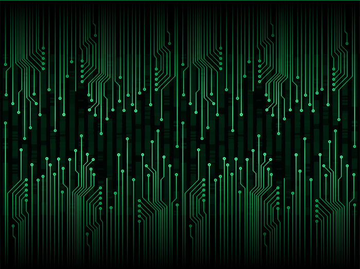 绿色网络电路未来技术概念背景eps,ai矢量模版下载