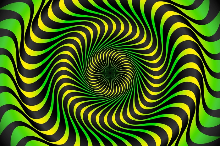 迷幻性视错觉背景eps,ai矢量模版下载
