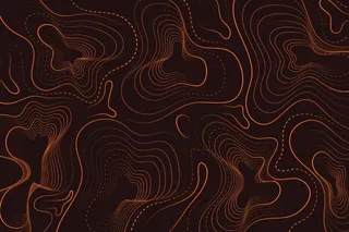 地形图背景概念