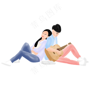 七夕情人节情侣免费下载