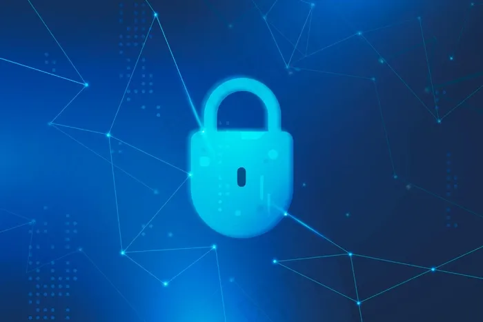 带未来挂锁的网络安全eps,ai矢量模版下载