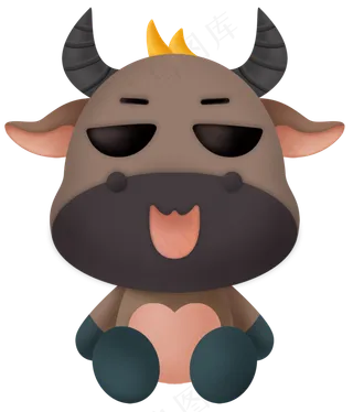 棕色牛牛