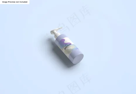 洗手液瓶模型样机 洗手液瓶模型样机