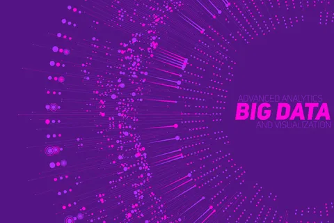 大数据可视化。可视化数据复杂性。抽象数据图