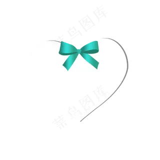 卡通手绘小清新七夕情人节婚礼蓝