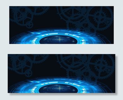 淘宝科技蓝数码家电剃须刀banner